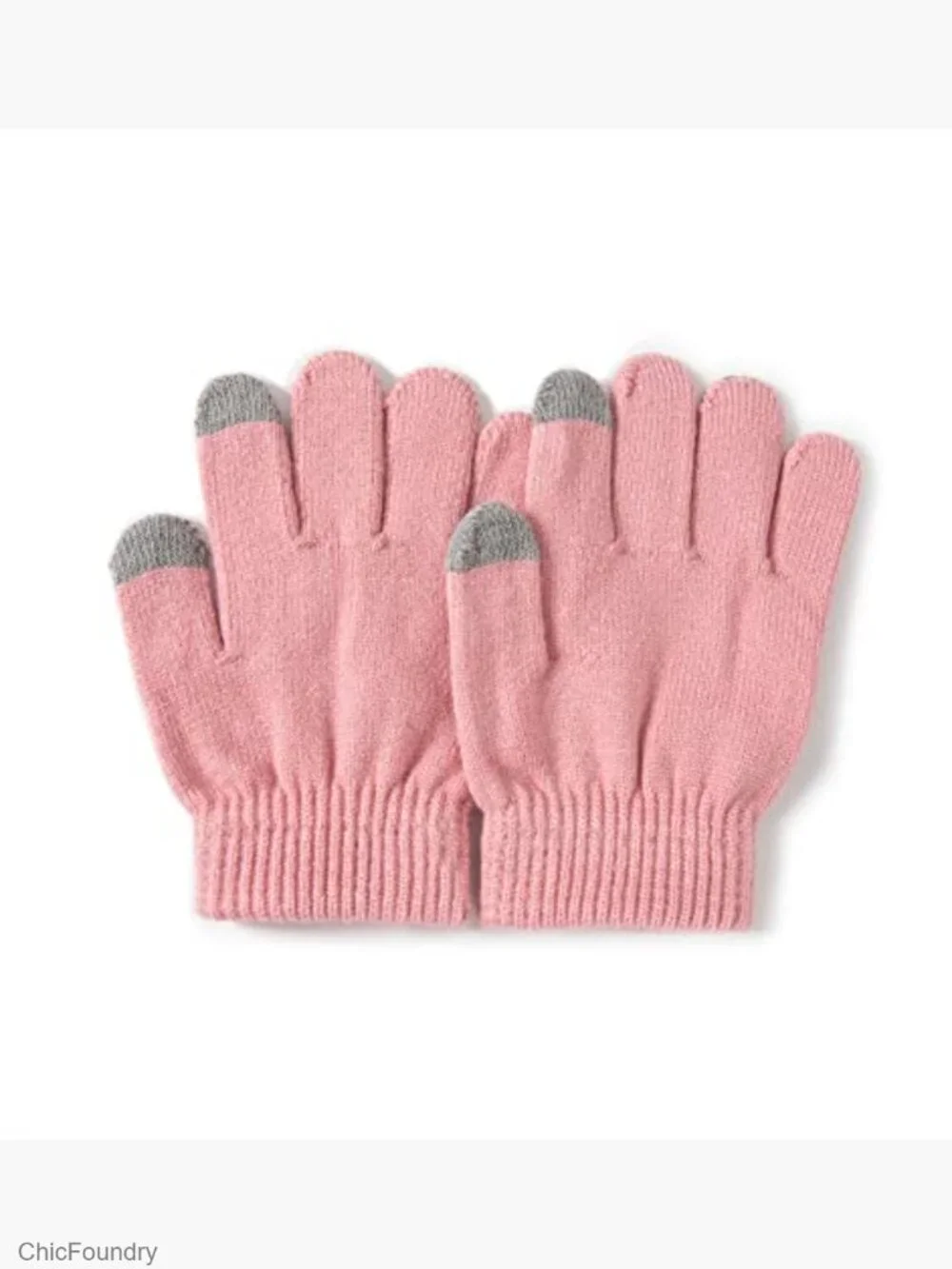 3-Piece Winter Knit Hat Scarf Gloves Set for Kids